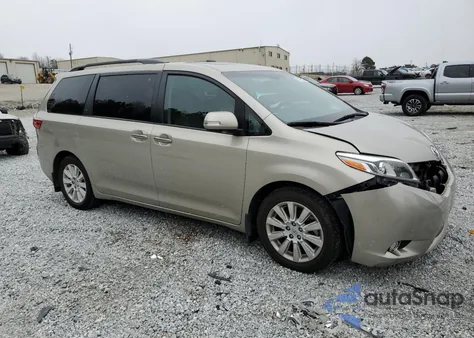 2015 Toyota Sienna Xle z USA, uszkodzony, nr VIN 5TDYK3DC6FS612020